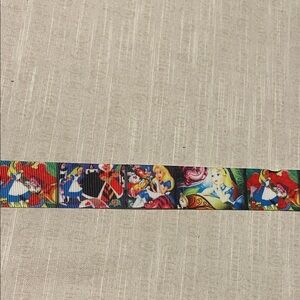 Alice in Wonderland Colorful Ribbon, 10 yards total.